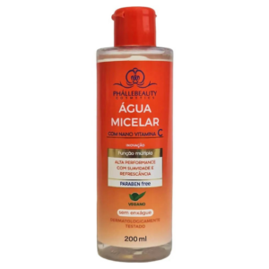 Água Micelar Com Nano Vitamina C Phállebeauty 200ml