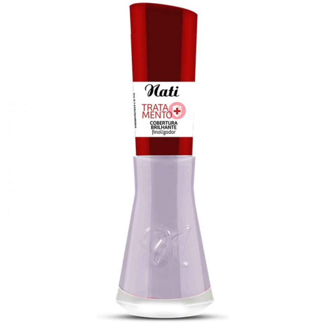 Esmalte Tradicional 8ml Nati Cosmeticos Linha Tratamento - Imagem 4