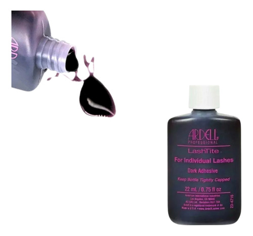 Kit Cola Ardel Para Cílios Com 50 Escovinhas Descartáveis - Imagem 2