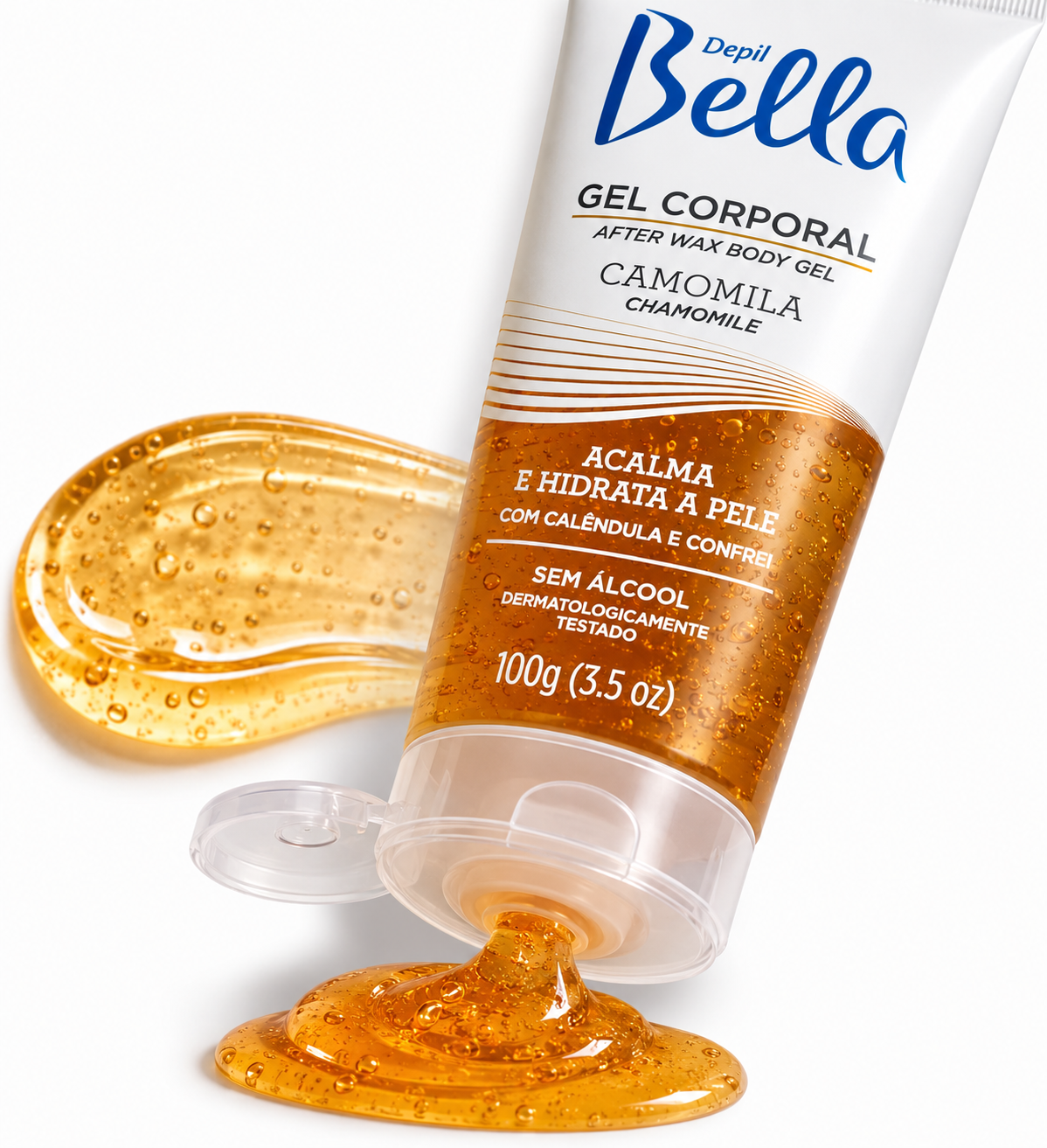 Gel Corporal Camomila Depil Bella Deo 100g - Imagem 2