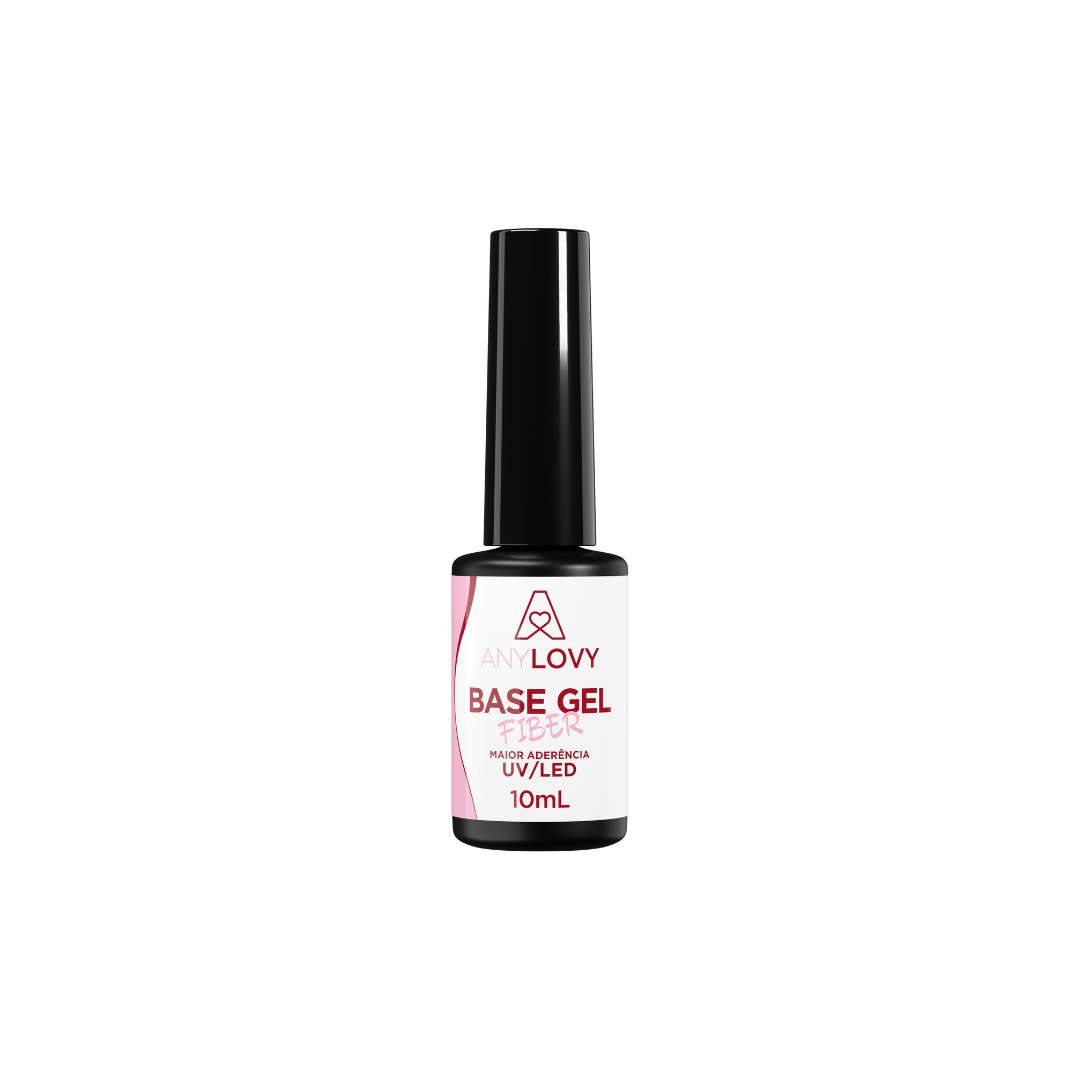 Kit Base Gel AnyLovy Fiber e Tradicional 10ml cada - Imagem 3