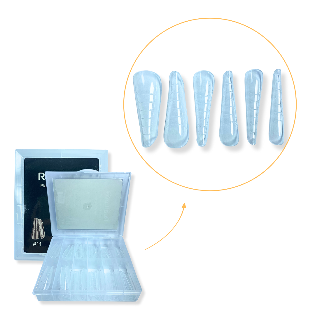 Kit 2 Moldes Plastic Form Mandorla E Russo 120un Real Love - Imagem 2