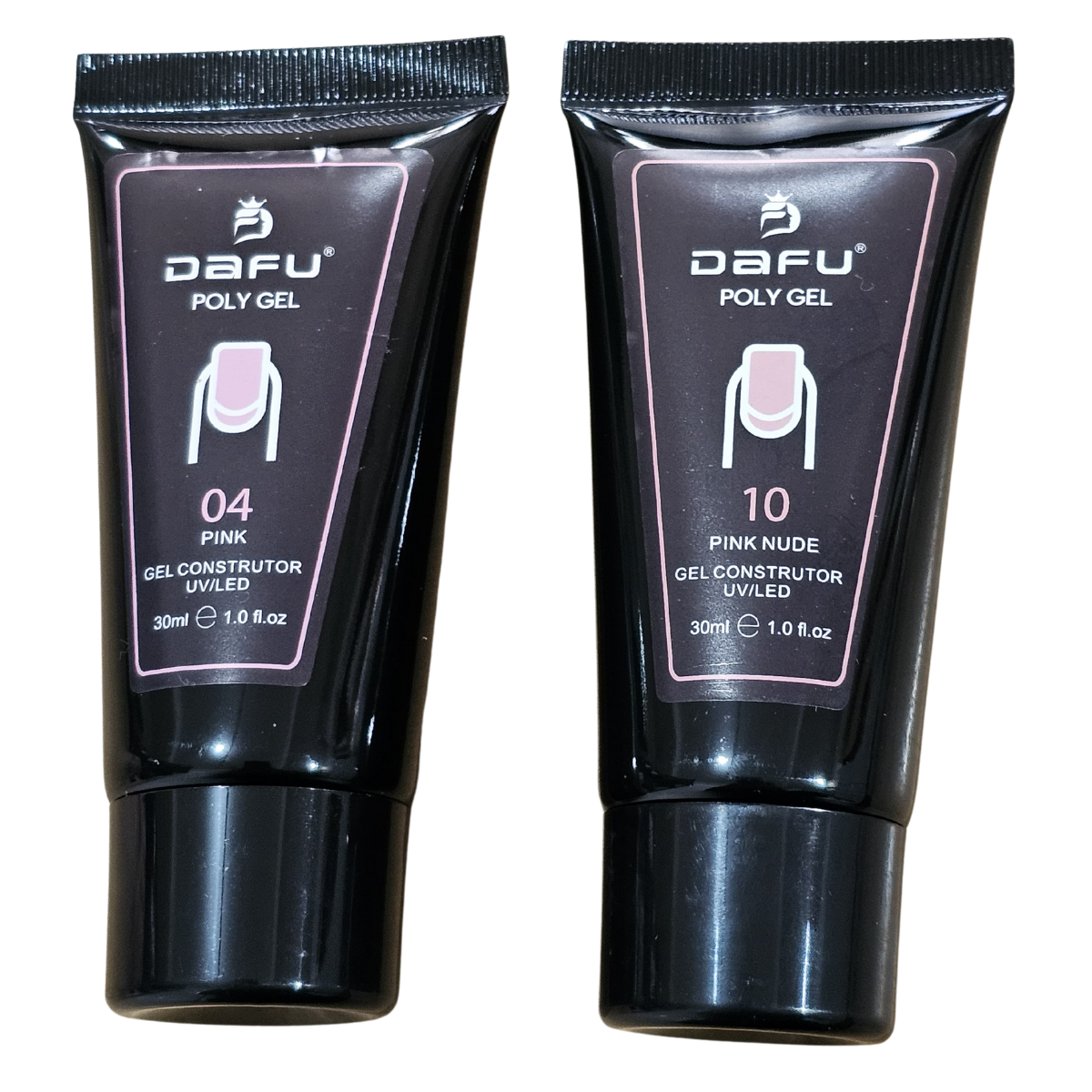 Kit Polygel Dafu Pink Nº4 e Pink Nude Nº10 - Imagem 3