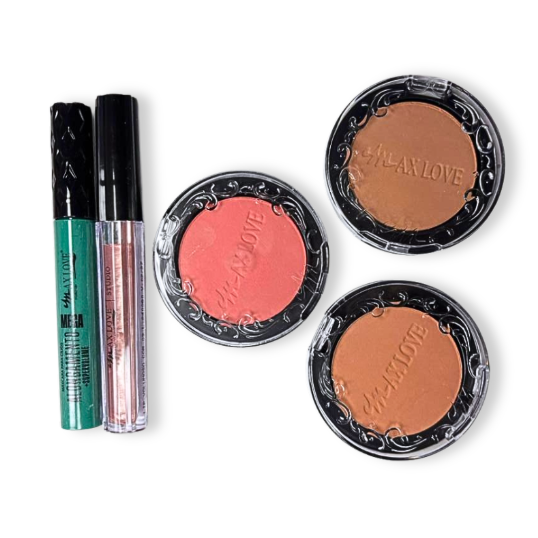 Kit Maquiagem Facial com Gloss Presenteável - Imagem 2