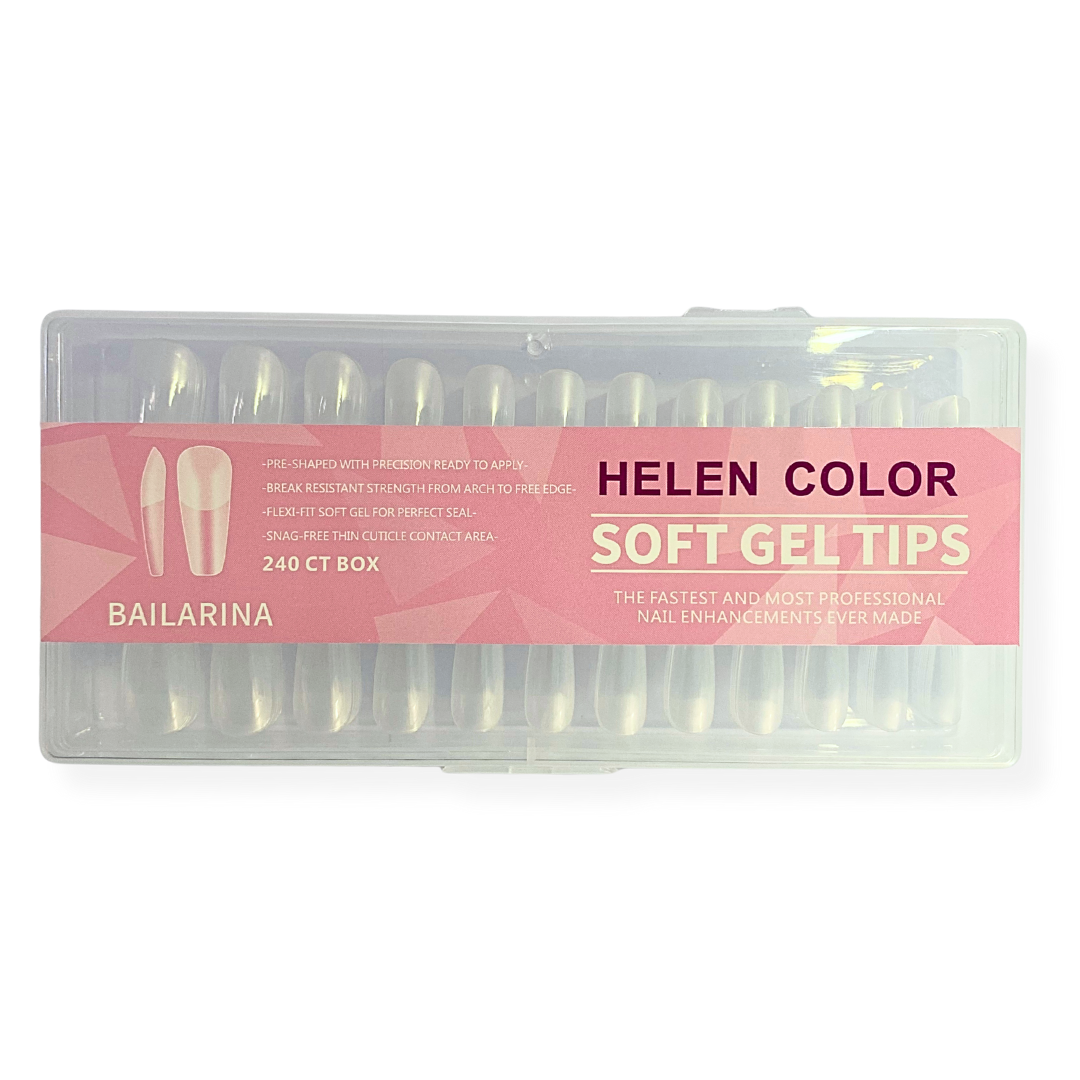 Soft Gel Tips 240Pcs Helen Color - Imagem 3