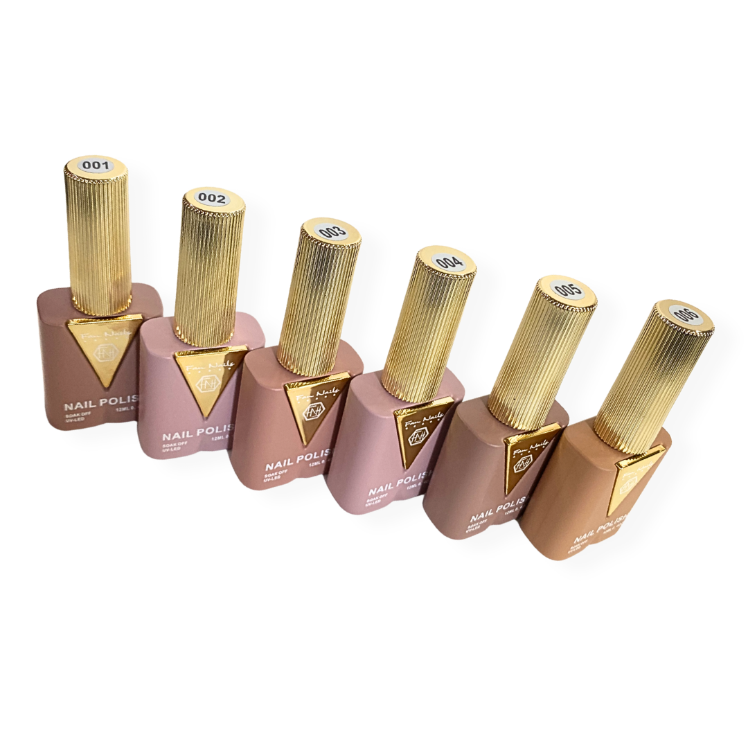Esmaltes em Gel Nude Essencial 12ml Fan Nails - Imagem 2