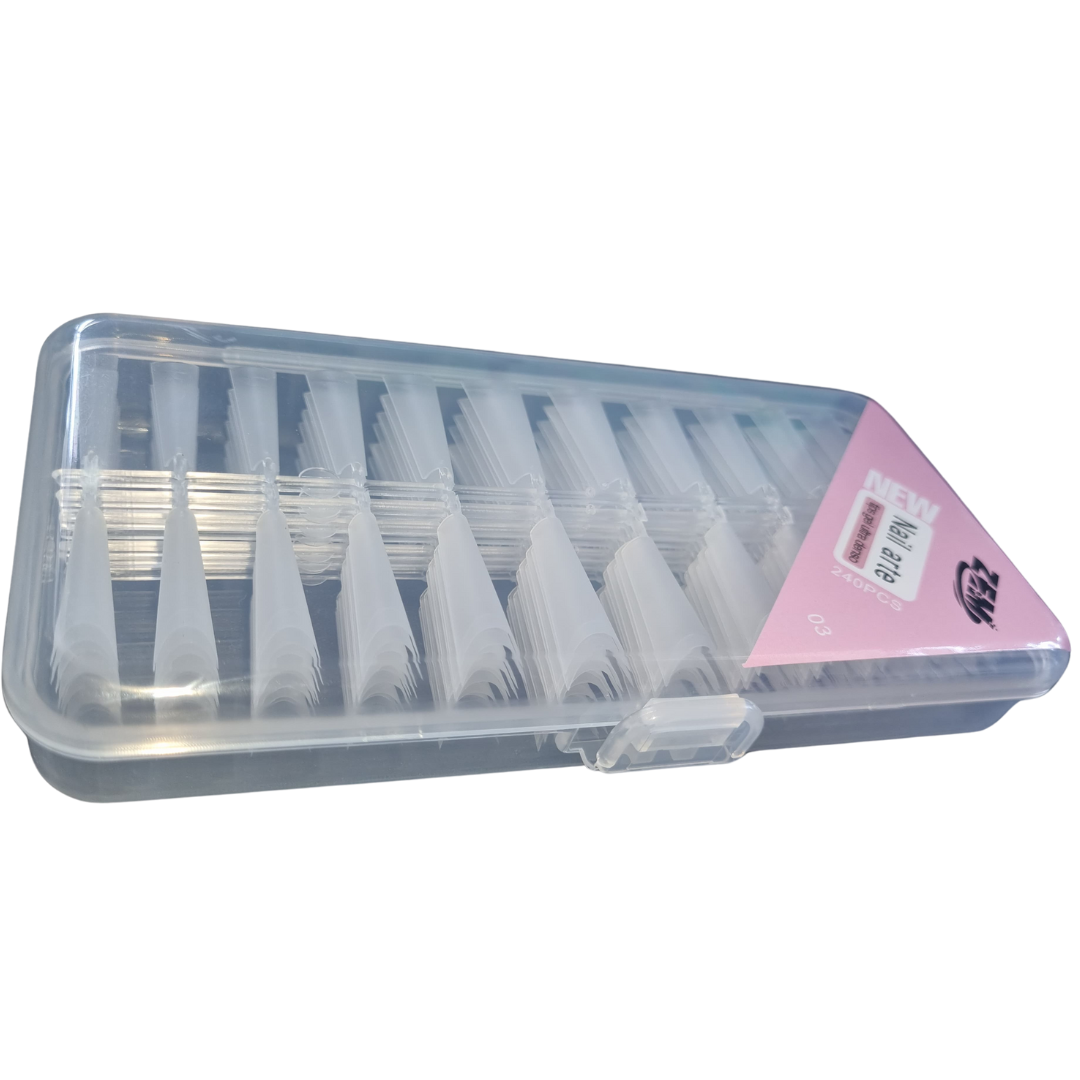 Tips Soft Gel Ultradenso Nail Art Zem Foscas Bailarina C N°3