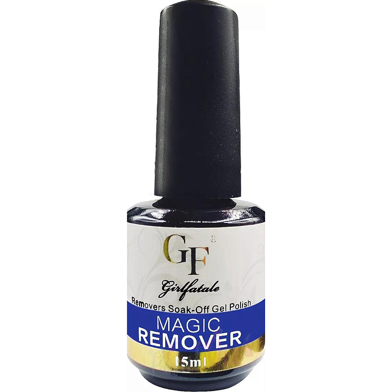 Removedor Gel Magic Remover Girl Fatale Unhas Remove Rápido