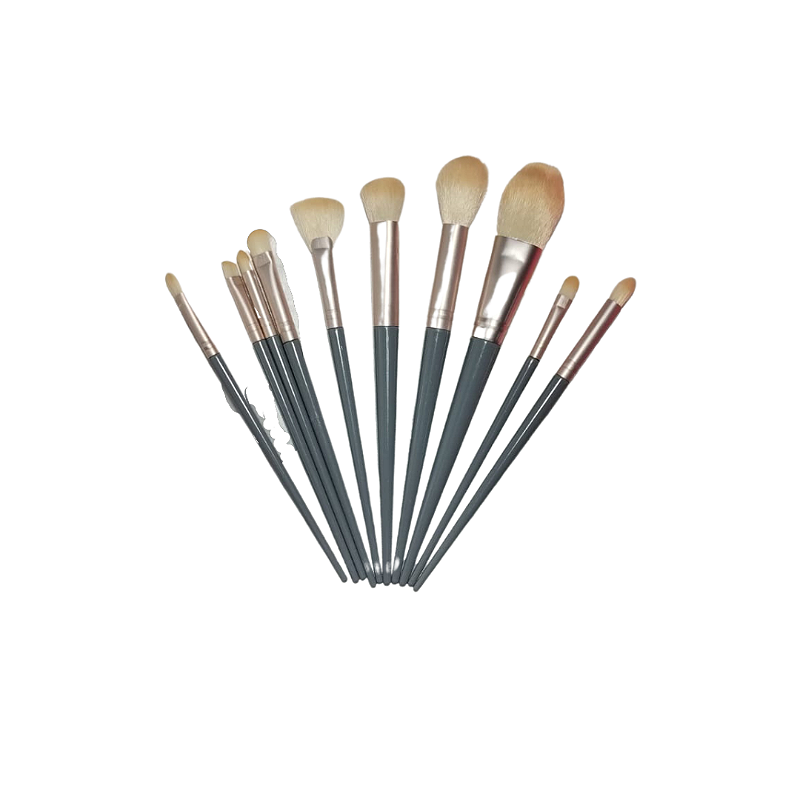 Kit Pincel para Maquiagem 10 Unidades - Imagem 2