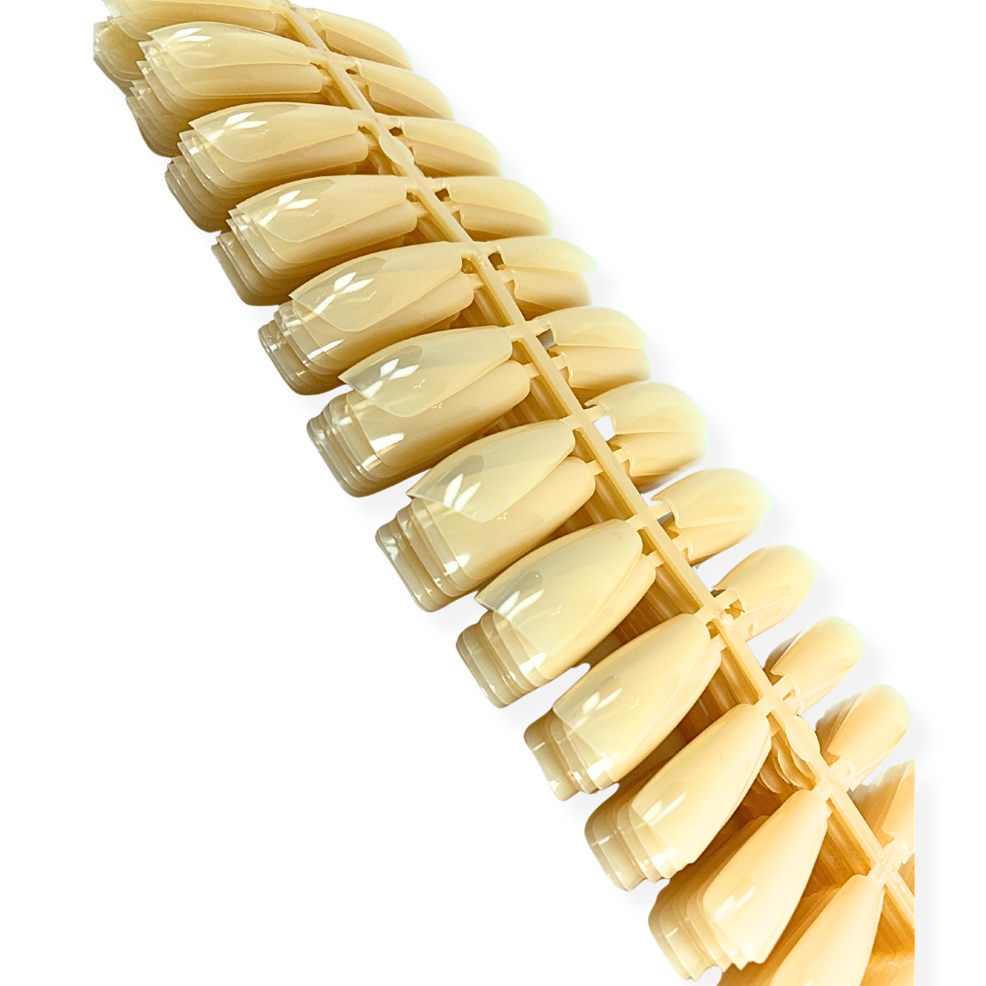 Unha Postiça Bailarina Natural Nude 240pcs Helen Color - Imagem 2