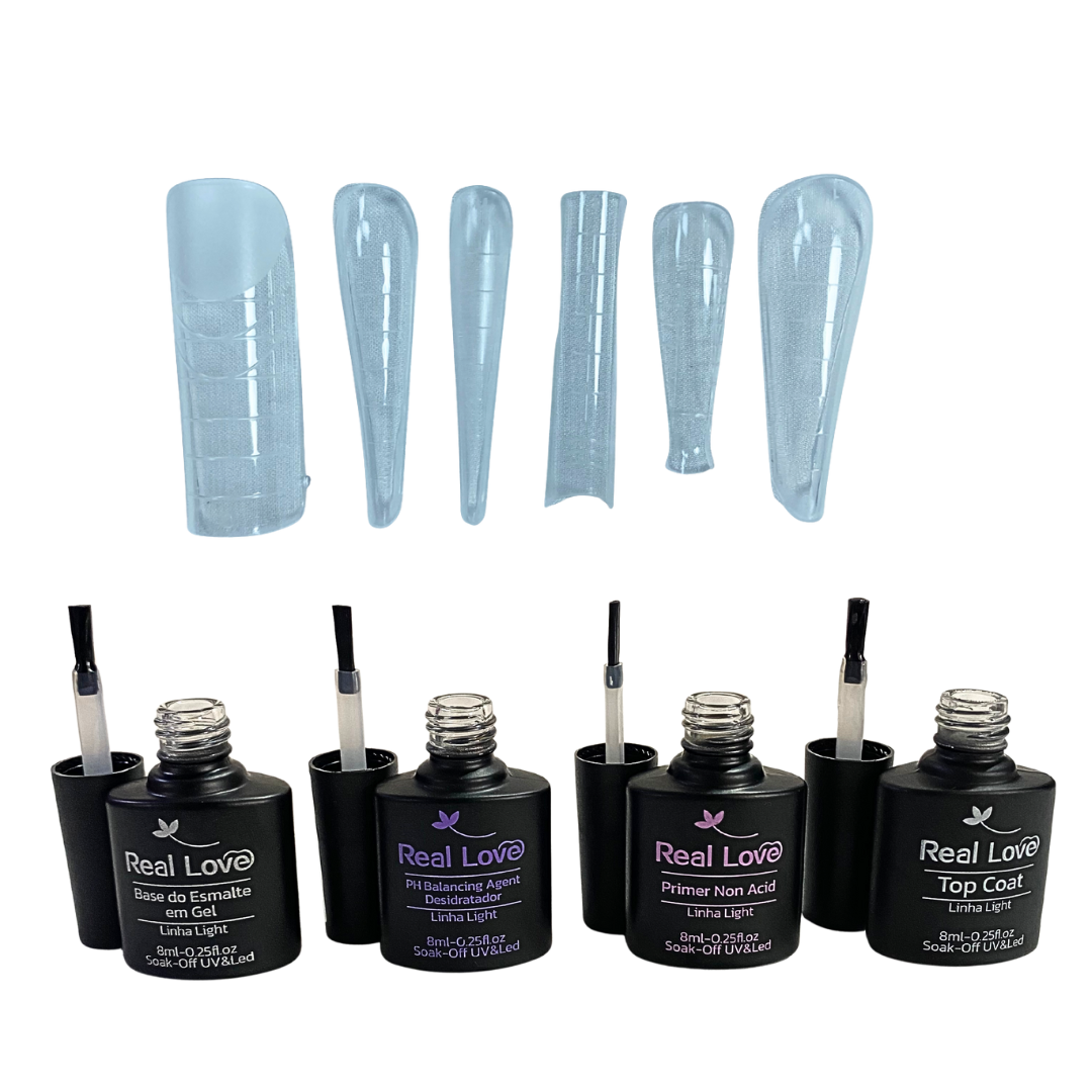 Kit Molde Misto 144un Girl Fatale Com Preparadores Real Love - Imagem 3
