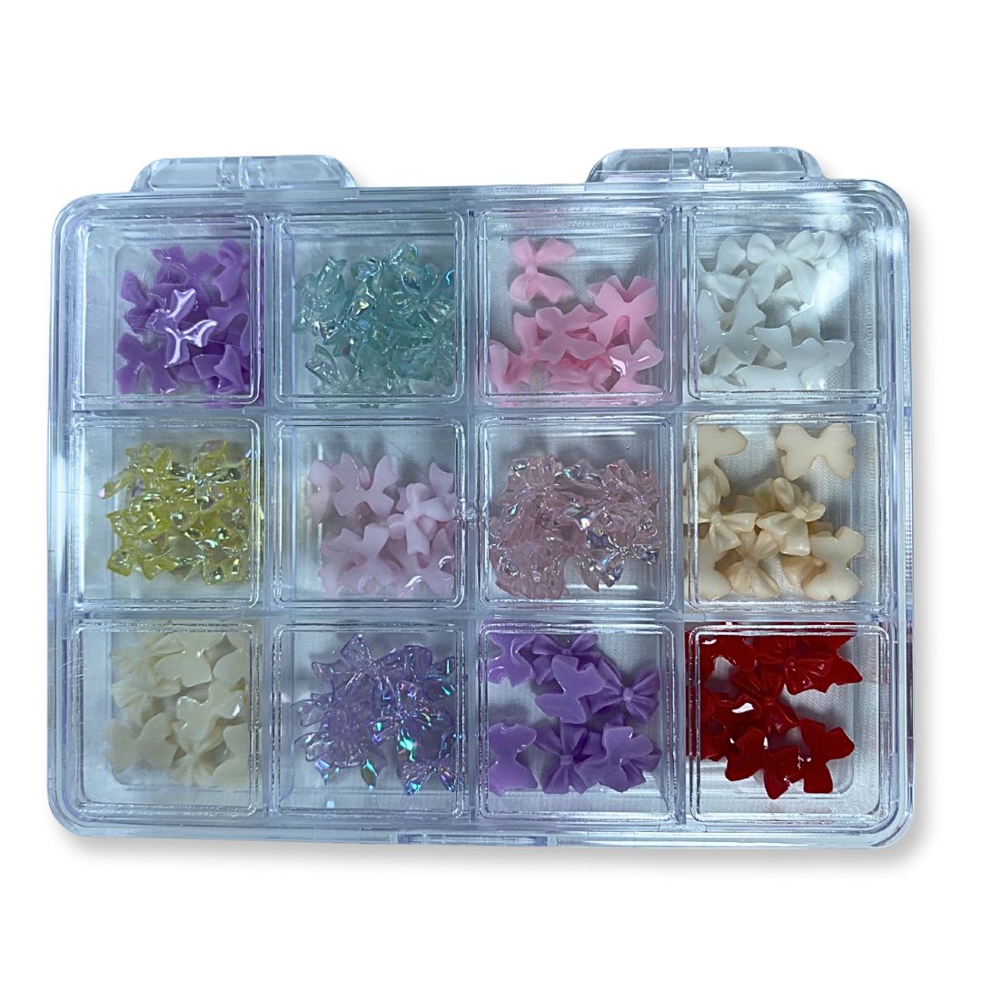 Decoração de Unhas Laços de Aurora