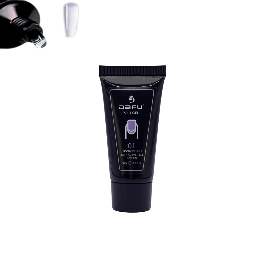 Polygel Dafu Transparente 01 e Nude 08 - Imagem 2