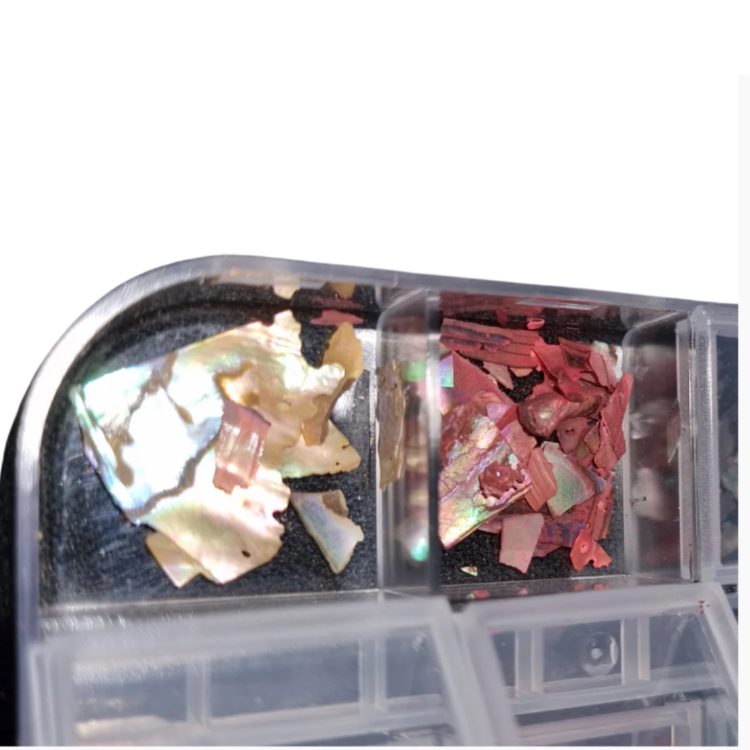 Kit Madre Pérola 3D Para Decoração Com 12 Compartimentos - Imagem 3