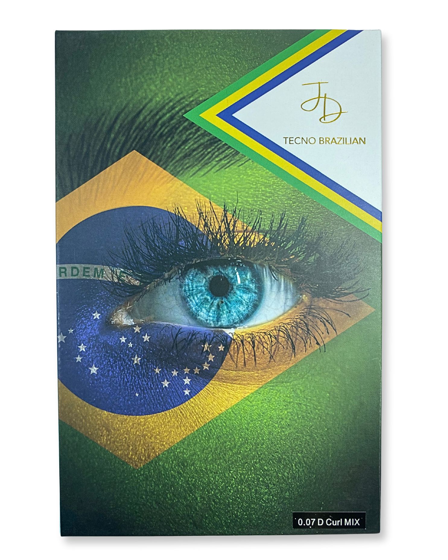 Tecno Brazilian Marrom JD YY 0.07mm D Curl MIX
