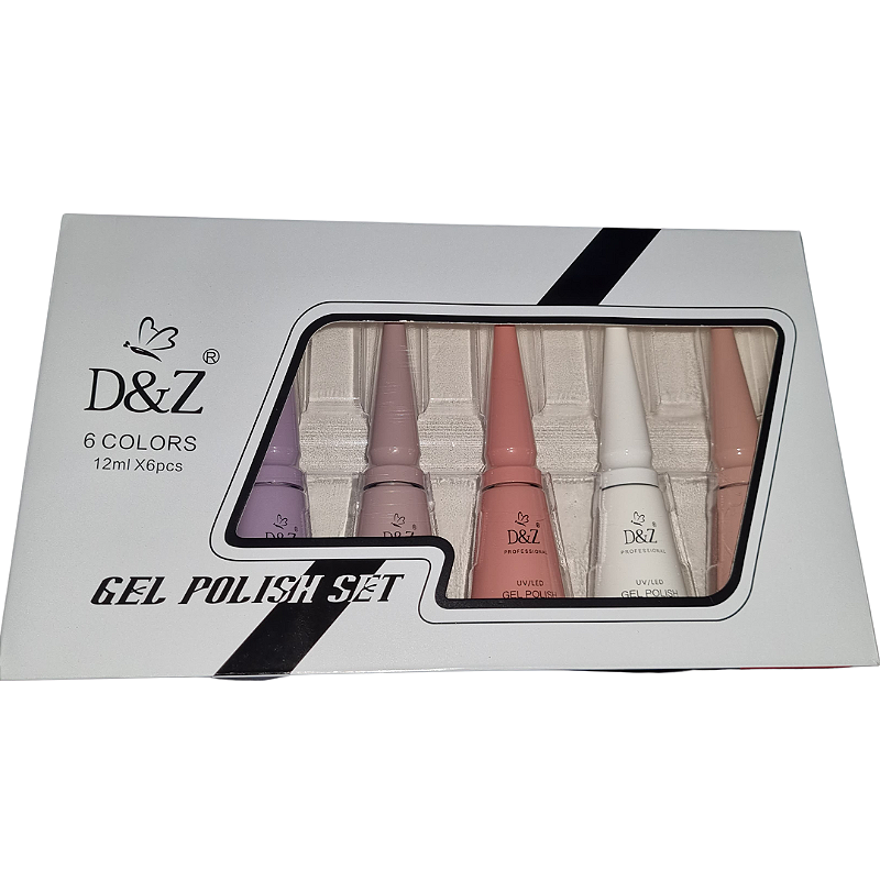 Kit N°1 de Esmaltes em Gel UV/LED D&Z Professional - Imagem 6