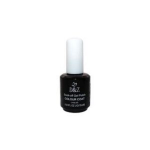 Esmalte SOAK_OFF Gel Polish UV/LED Colour Coat Preto 15ml