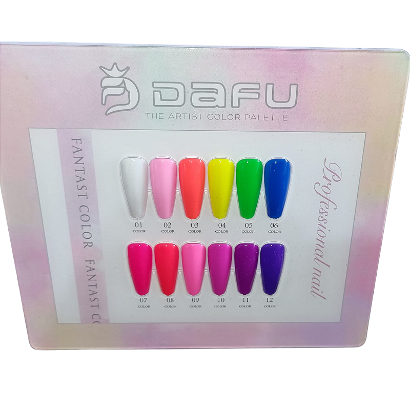 Esmalte Gel ColorCoat DAFU Fluorescente Luminoso Uv/Led 8ml - Imagem 6