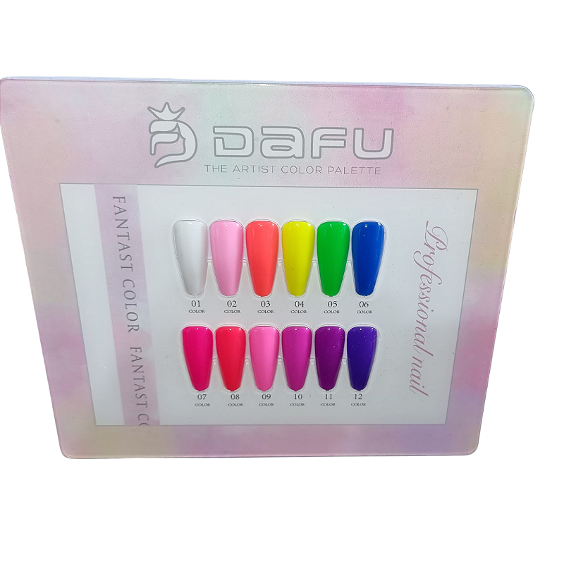 Esmalte Gel ColorCoat DAFU Fluorescente Luminoso Uv/Led 8ml - Imagem 7