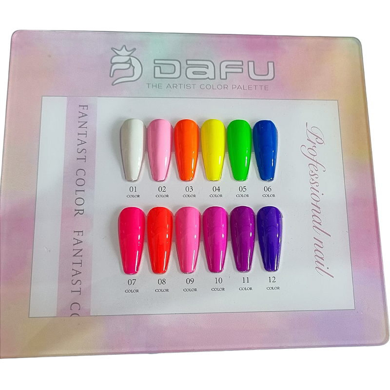 Esmalte Gel ColorCoat DAFU Fluorescente Luminoso Uv/Led 8ml - Imagem 5