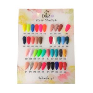Esmalte D&Z tabela D