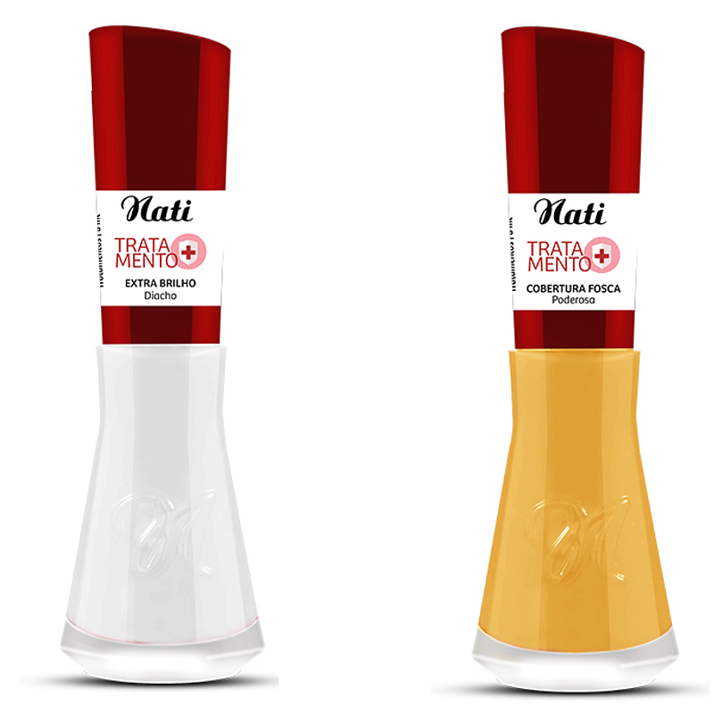 Esmalte Tradicional 8ml Nati Cosmeticos Linha Tratamento - Imagem 11