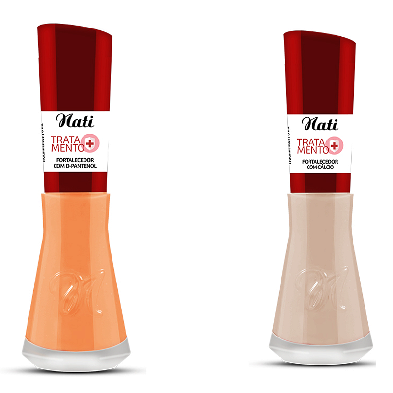 Esmalte Tradicional 8ml Nati Cosmeticos Linha Tratamento - Imagem 12