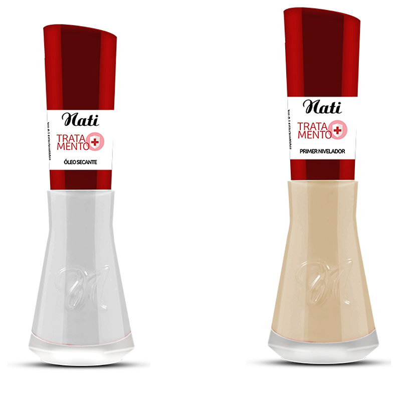 Esmalte Tradicional 8ml Nati Cosmeticos Linha Tratamento - Imagem 9