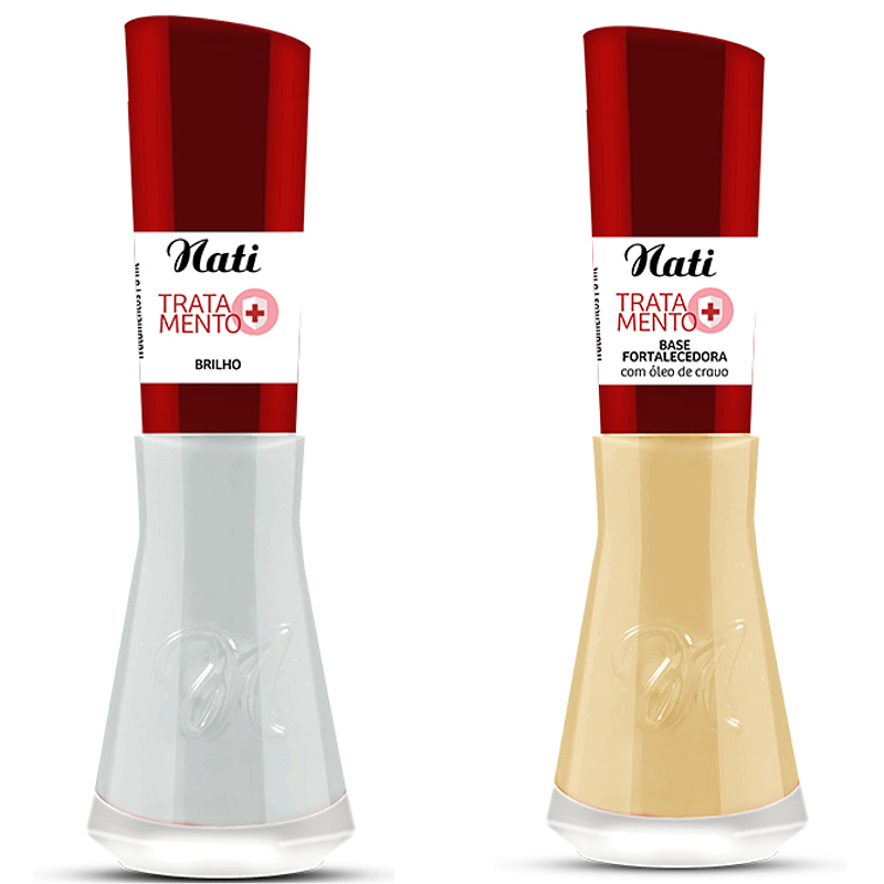 Esmalte Tradicional 8ml Nati Cosmeticos Linha Tratamento - Imagem 6