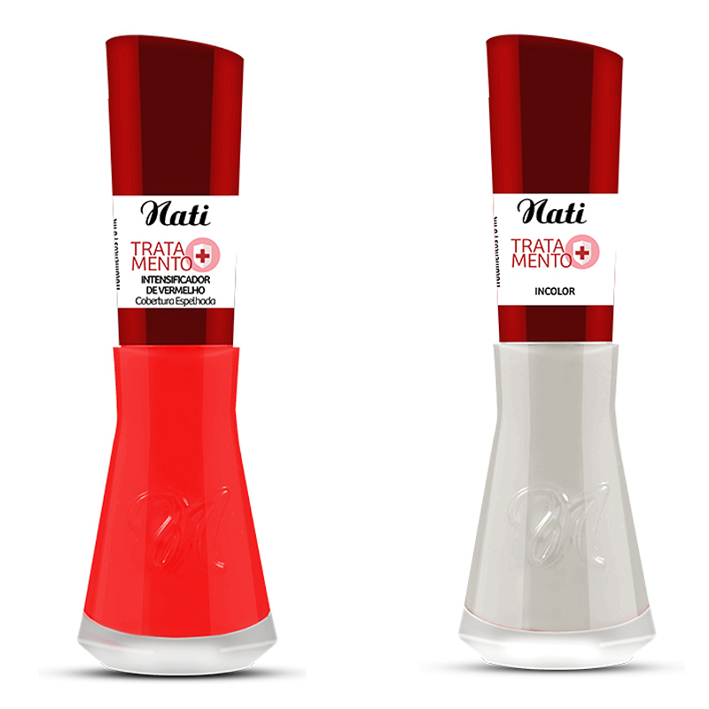 Esmalte Tradicional 8ml Nati Cosmeticos Linha Tratamento - Imagem 8