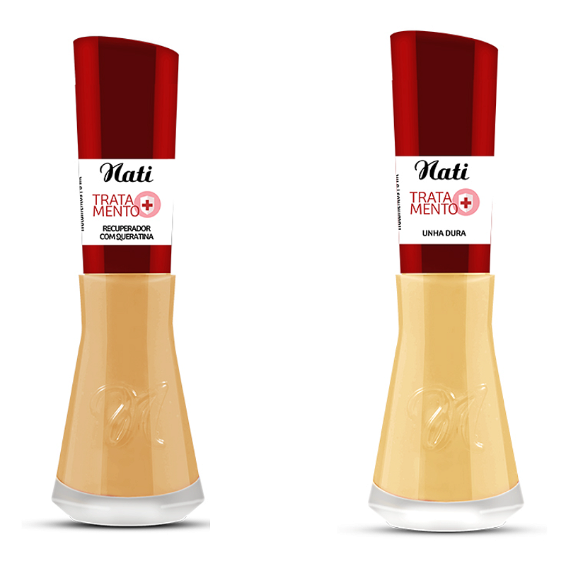 Esmalte Tradicional 8ml Nati Cosmeticos Linha Tratamento - Imagem 10