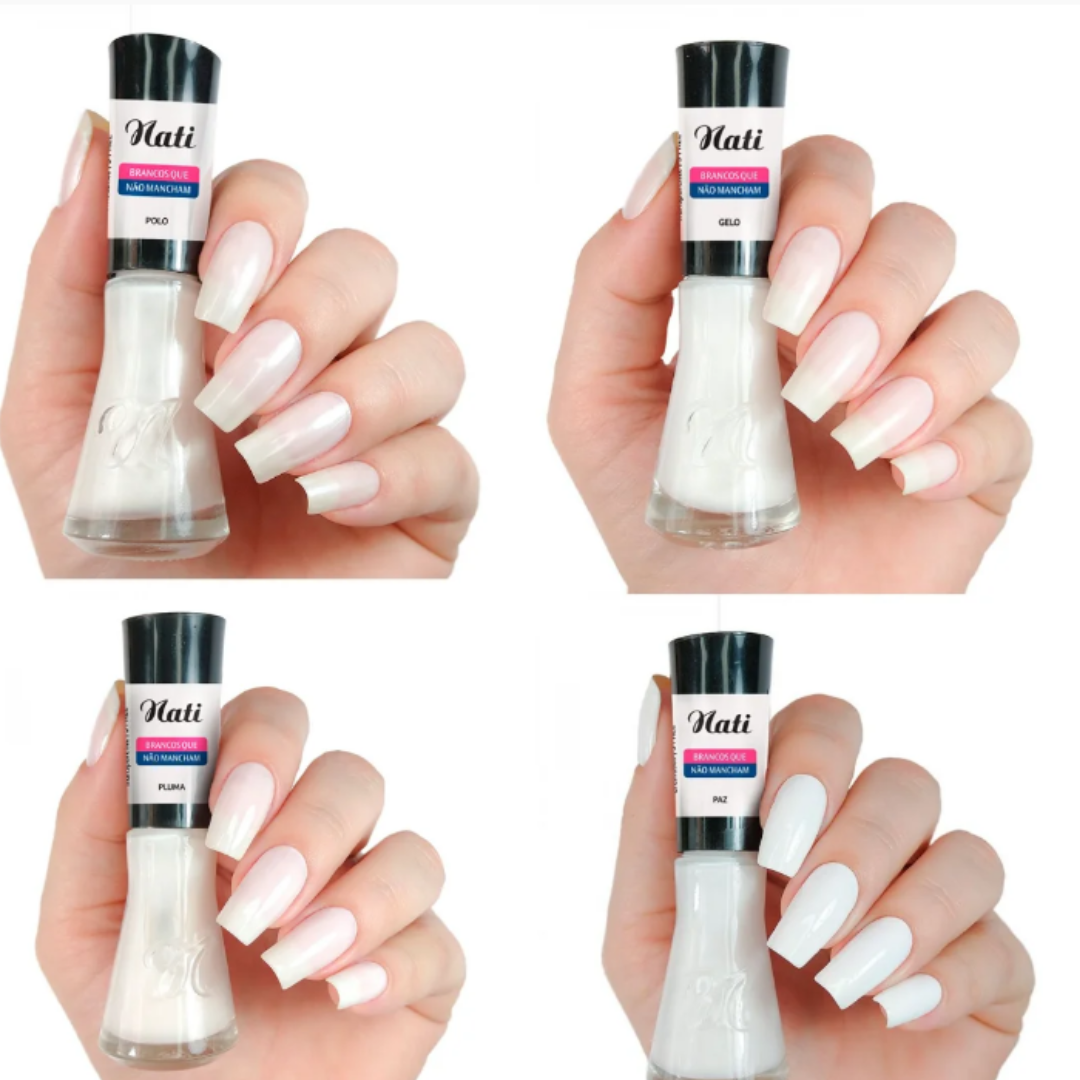 Esmalte tradicional 8ml Nati cosmeticos coleção no preçinho - Imagem 3