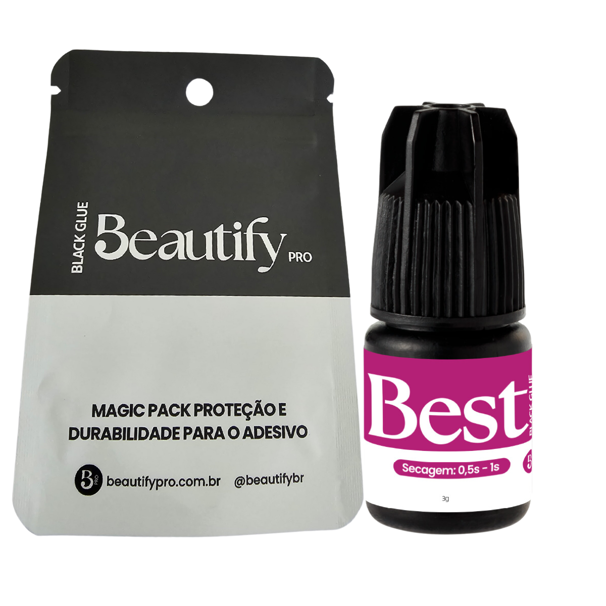 Cola Para Extensão De Cílios Beautify 3g Linha Profissional - BEST - Imagem 2