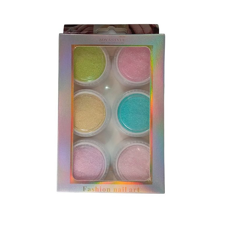 Glitter Areia-un Cosultar Cores - Imagem 2
