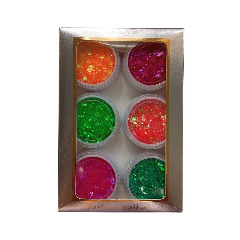 Glitter Flocaodo-un Consultar Cores - Imagem 4