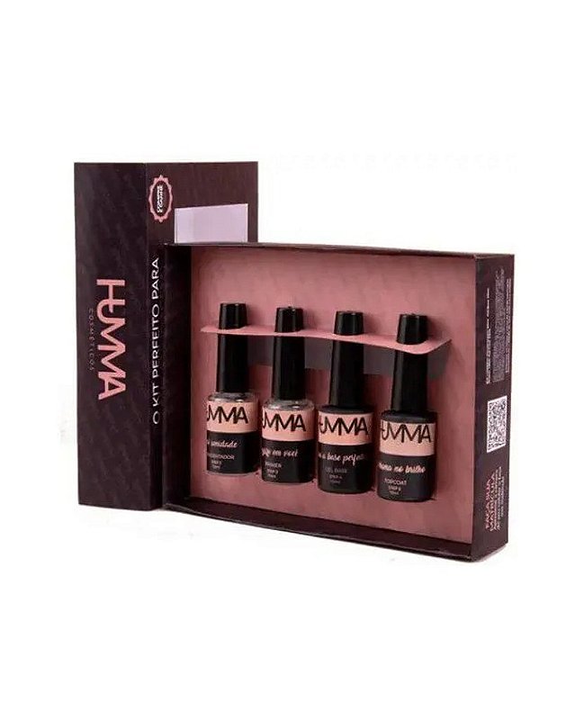 Kit Blindagem HUMMA (Primer, Desidratador, Gel Base e Top Coat - Imagem 3