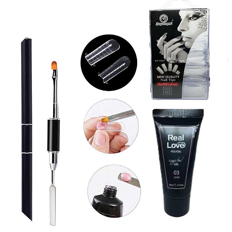 Kit para Alongamento Polygel - Imagem 2