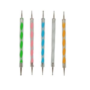 Kit Pincel Boleador Ponta Dupla 5 Und