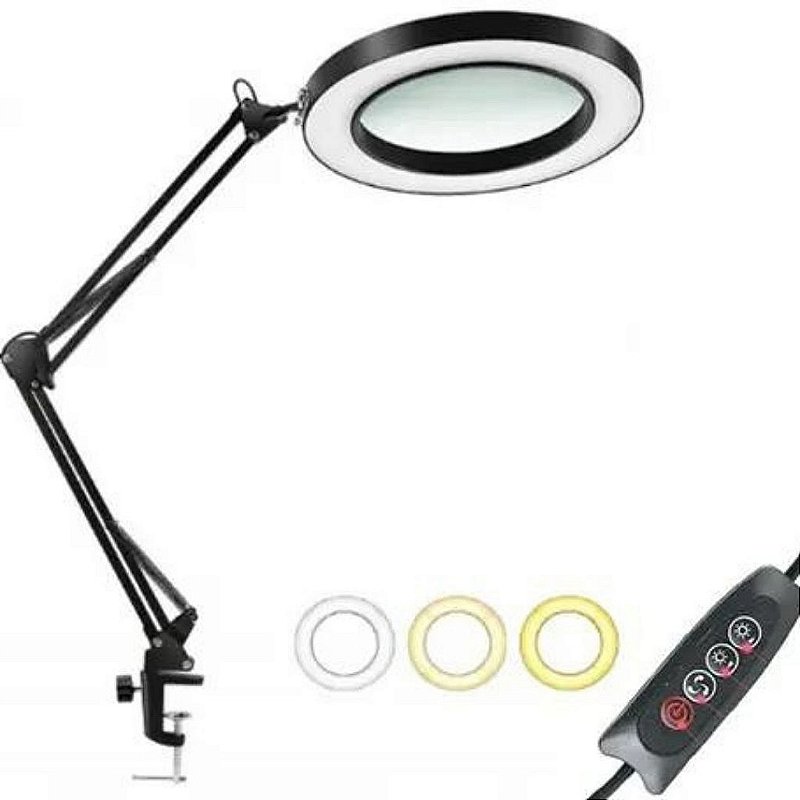 LUMINÁRIA RING LIGHT LUATEK - 680x145x30mm - Imagem 4