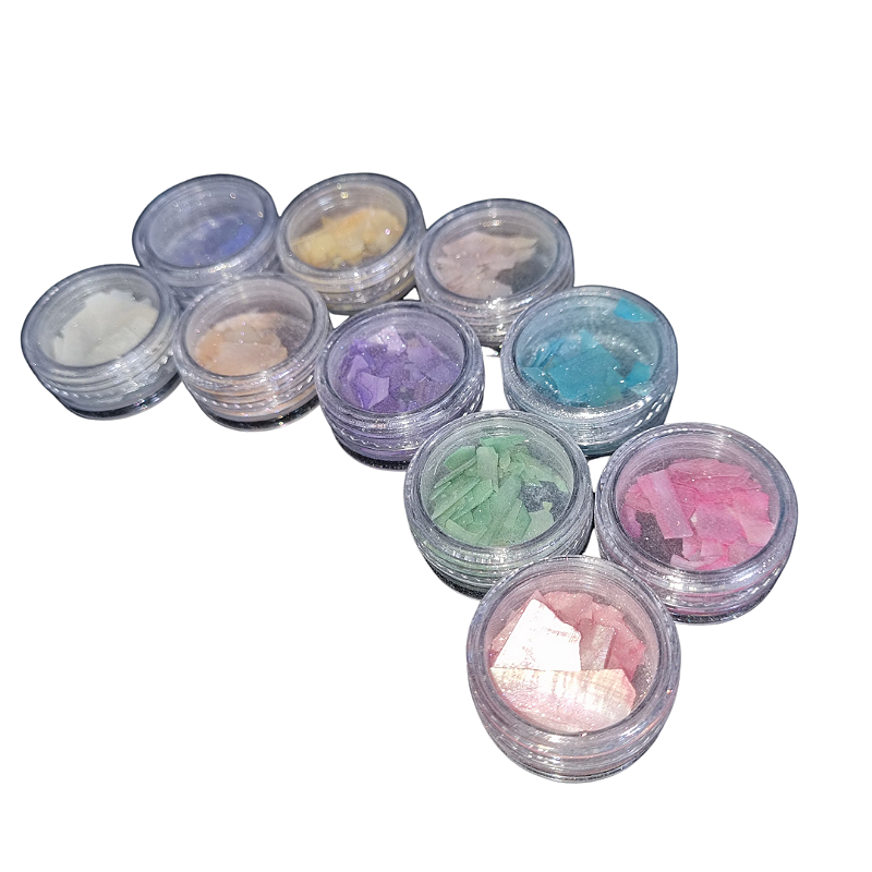 Kit Madre Pérolas Com Glitter Asa de Borboleta 10 Unidades - Imagem 5