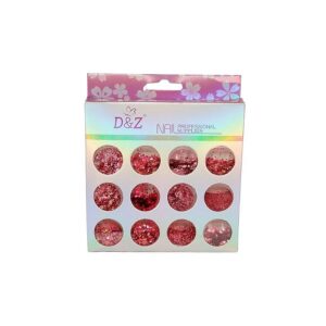 MIX GLITTER FINO E FLOCADO