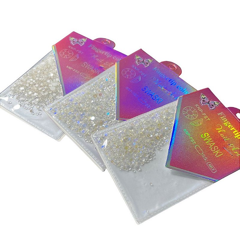 Pedraria Gotinha Transparente - Imagem 2