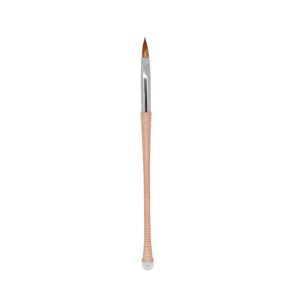 Pincel Espiral Dourado – Porcelana