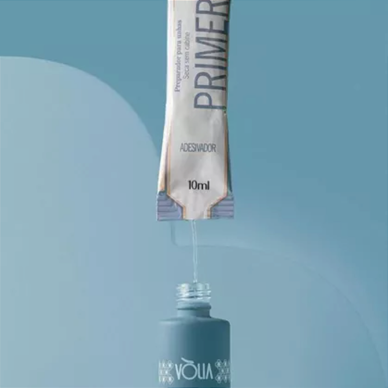 Refil Econômico Sachê Primer Nail Bonder S/Acido Volia 10ml - Imagem 2