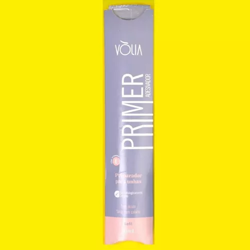 Refil Econômico Sachê Primer Nail Bonder S/Acido Volia 10ml - Imagem 3