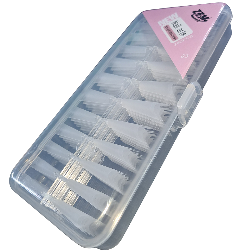 Tips Soft Gel Ultradenso Nail Art Zem Foscas Bailarina C N°3 - Imagem 4